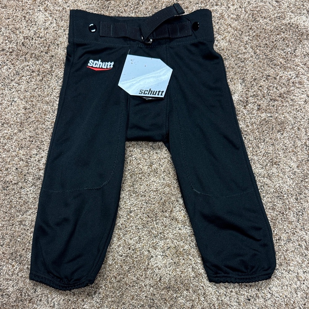 Schutt Black Kids Football Pants